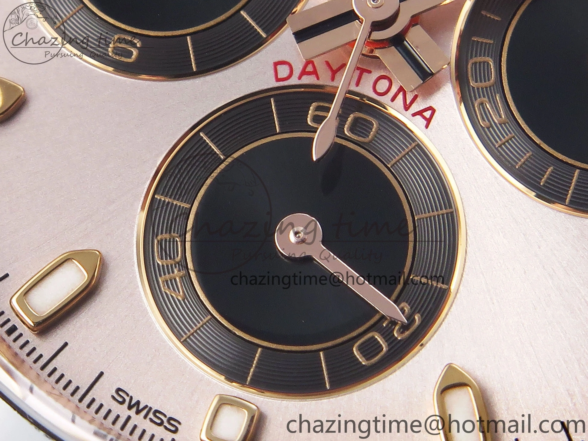 MiroTime 0416 Daytona 116515 Clean 1:1 Best Edition Silver Dial RG Markers on Oysterflex Strap SA4130 V WrinkleFree 1965